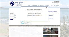 Desktop Screenshot of alaskahotel.es