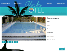 Tablet Screenshot of alaskahotel.com.br